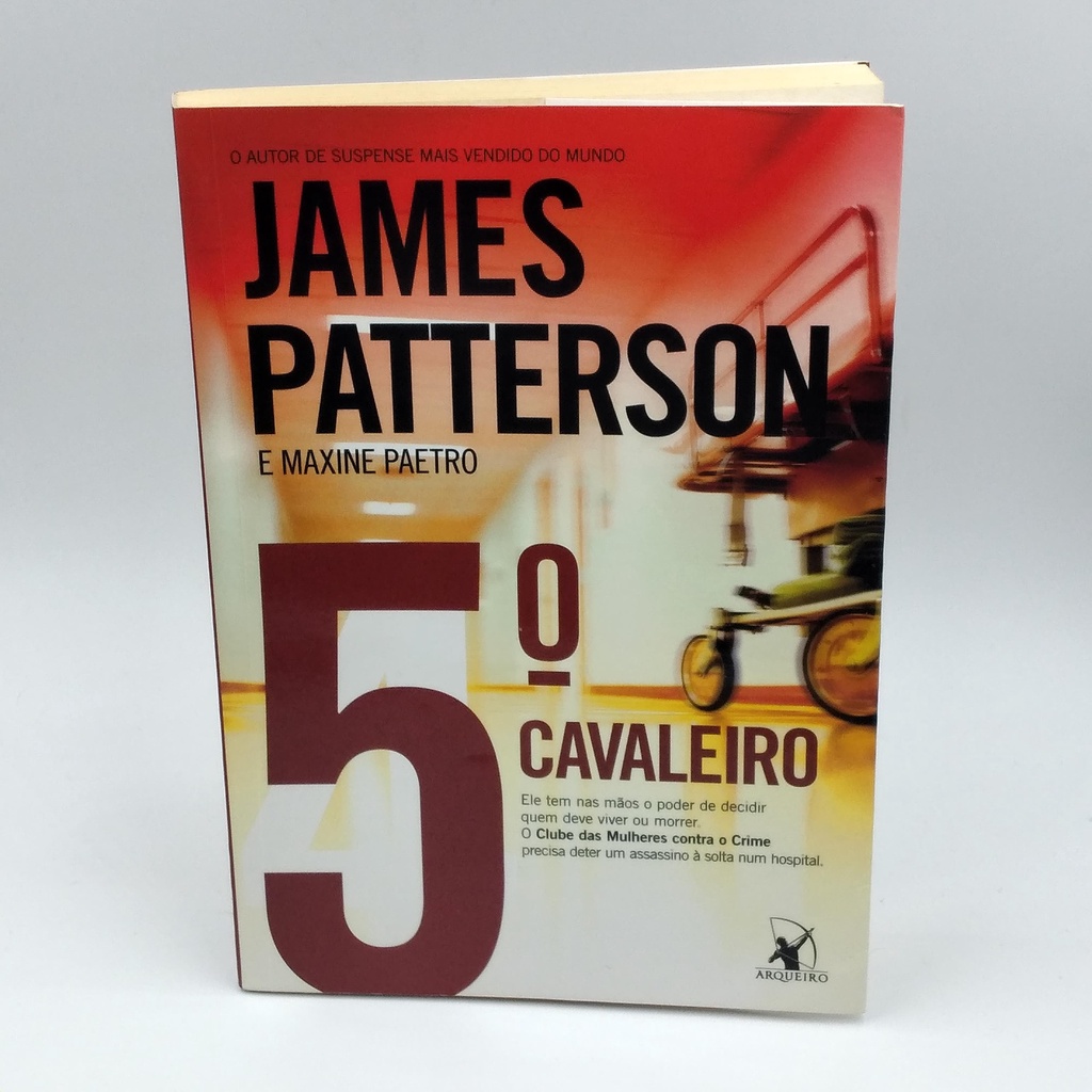 Livro 5º cavaleiro - James Patterson | Shopee Brasil