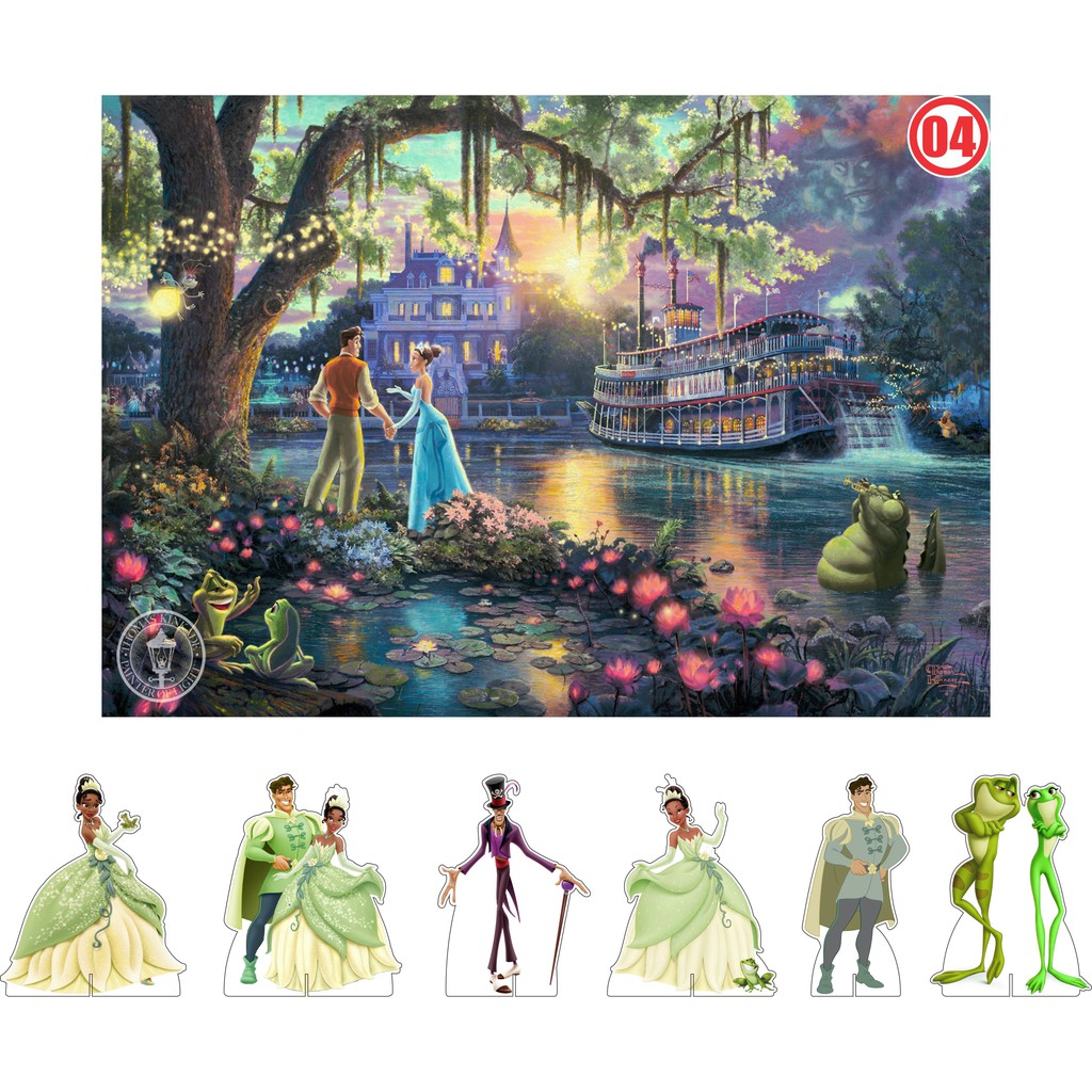 Kit Display De Mesa + Painel Festa A Princesa E O Sapo | Shopee Brasil