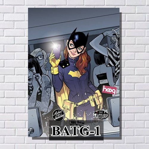 Placa Decorativa Batgirl Shopee Brasil