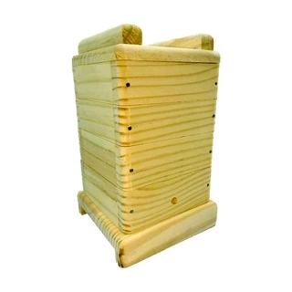 Caixa Para Abelha Uruçu borá Mandaguari Tubuna 20x20 Cm Interno
