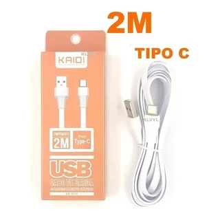Cabo Carregador USB Turbo Para Samsung S8 S9 S10 S20 Plus Fe s21 2m