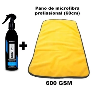 Sio2-pro Manutenção Para Vitrificadores Vonixx 500ml + Super Pano De 60 Cm