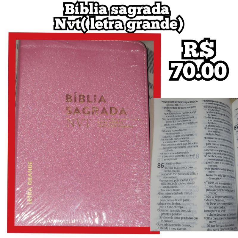 Bíblia Sagrada Buquê, NVT, Letra Grande