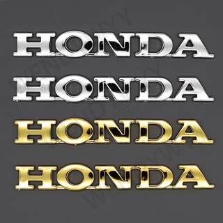 [Escolha De Valor] 2x Emblemas Honda Para Decoração Tridimensional 3D De 1,8x15cm Ou 0,9x10cmhonda Emblema