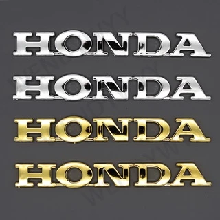 [Escolha De Valor] 2x Emblemas Honda Para Decoração Tridimensional 3D De 1,8x15cm Ou 0,9x10cmhonda Emblema
