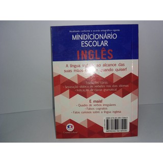 Mini Dicionário de Inglês ampliado