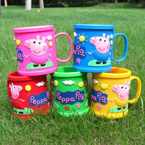 Caneca plástico microondas 360 ml de Peppa Pig - Core