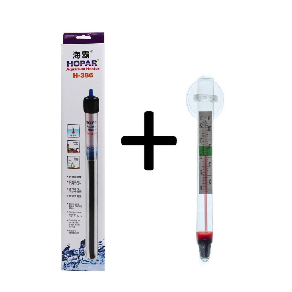Kit Termostato H-386 200w 127v Hopar + Termômetro | Shopee Brasil