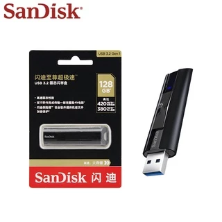 SanDisk Extreme PRO USB 3.1 Flash Drive De Estado Sólido 512GB 256GB 128GB Pen Até 420 Mb/s Original Z880 Pendrive