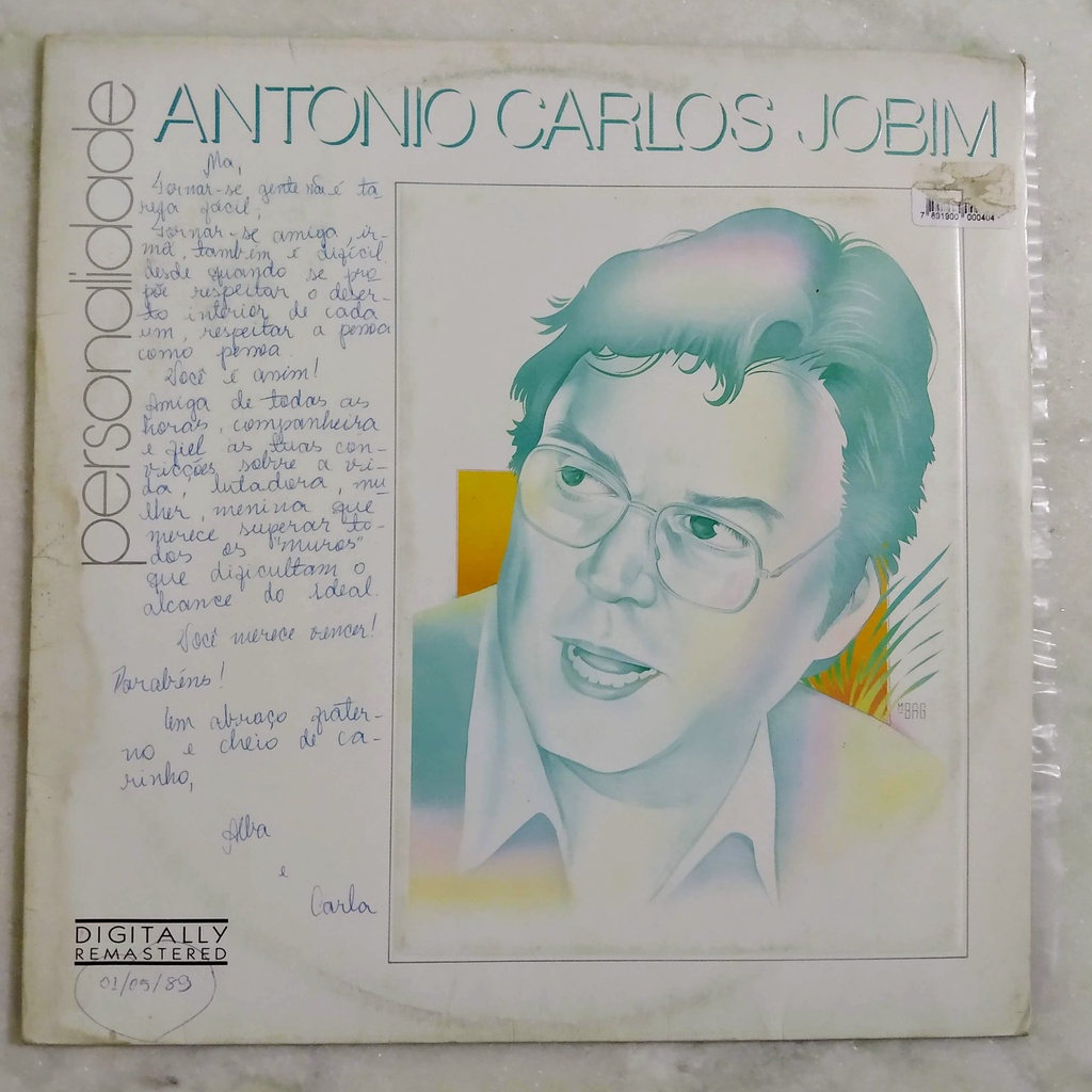 Lp Antonio Carlos Jobim 1987 Personalidade C/ Encarte | Shopee Brasil