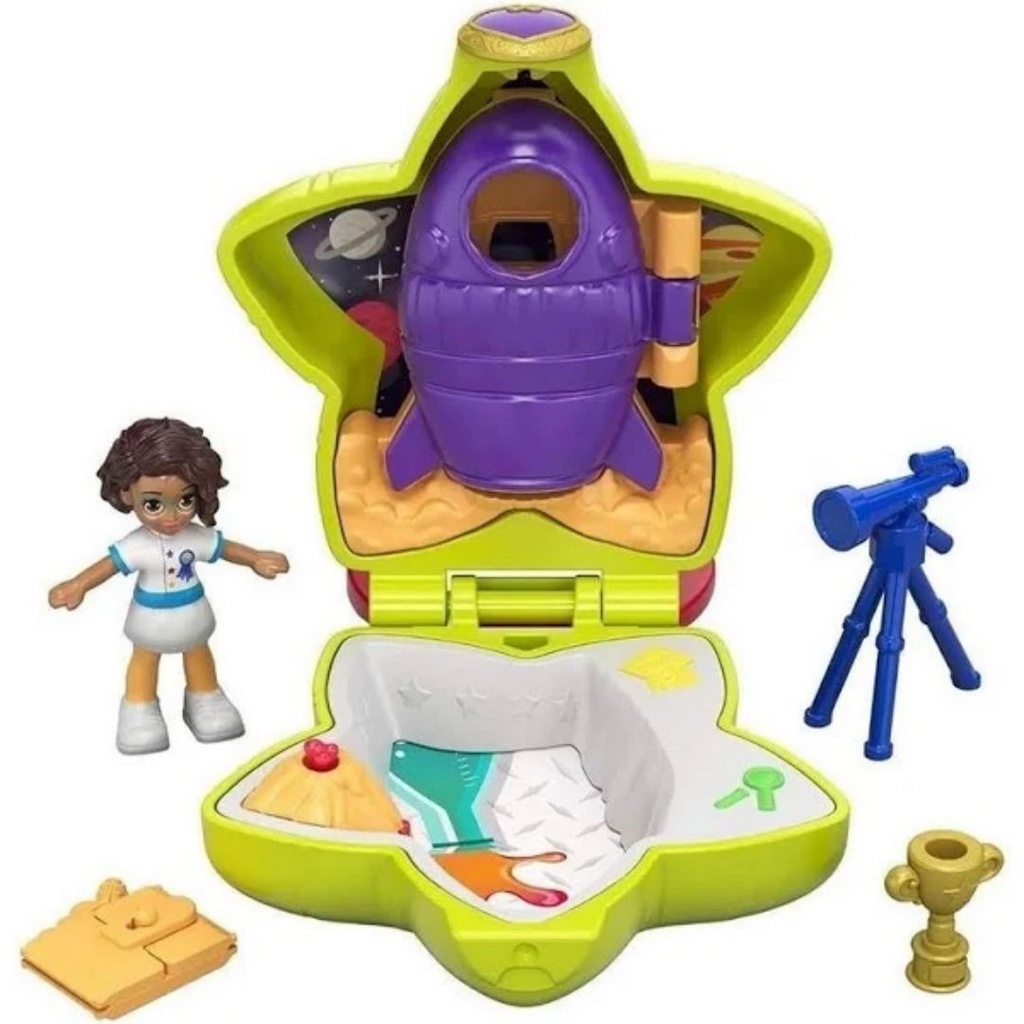 Playset e Mini Boneca - Polly Pocket - Lojinha da Polly