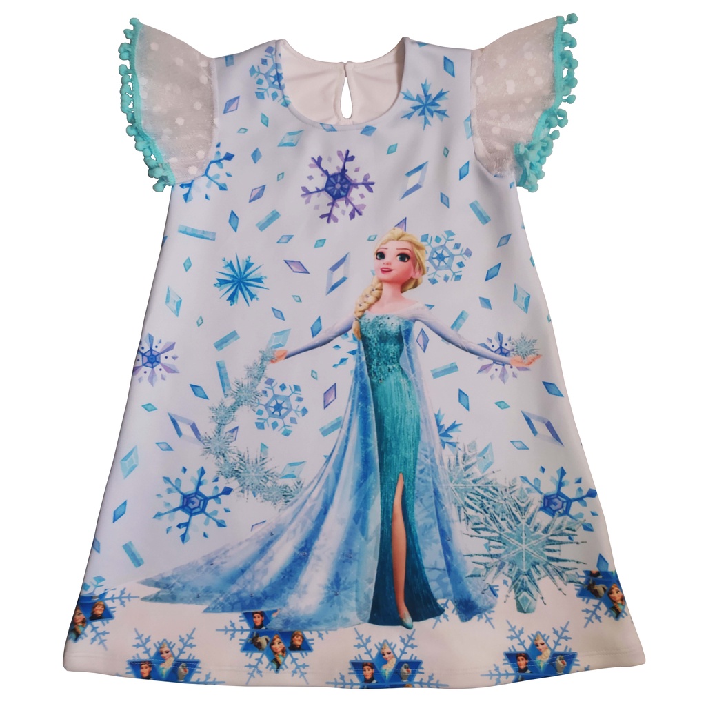 Comprar Vestido Trapézio Frozen II - TBM - Madaminha Moda Infantil