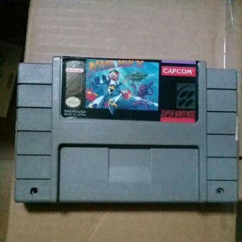 Jogo Megaman X para Super Nintendo