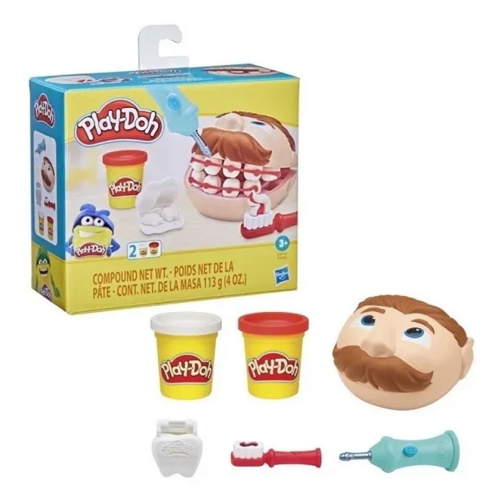 Massinha Play Doh Dentista Mini com Acessorios Hasbro