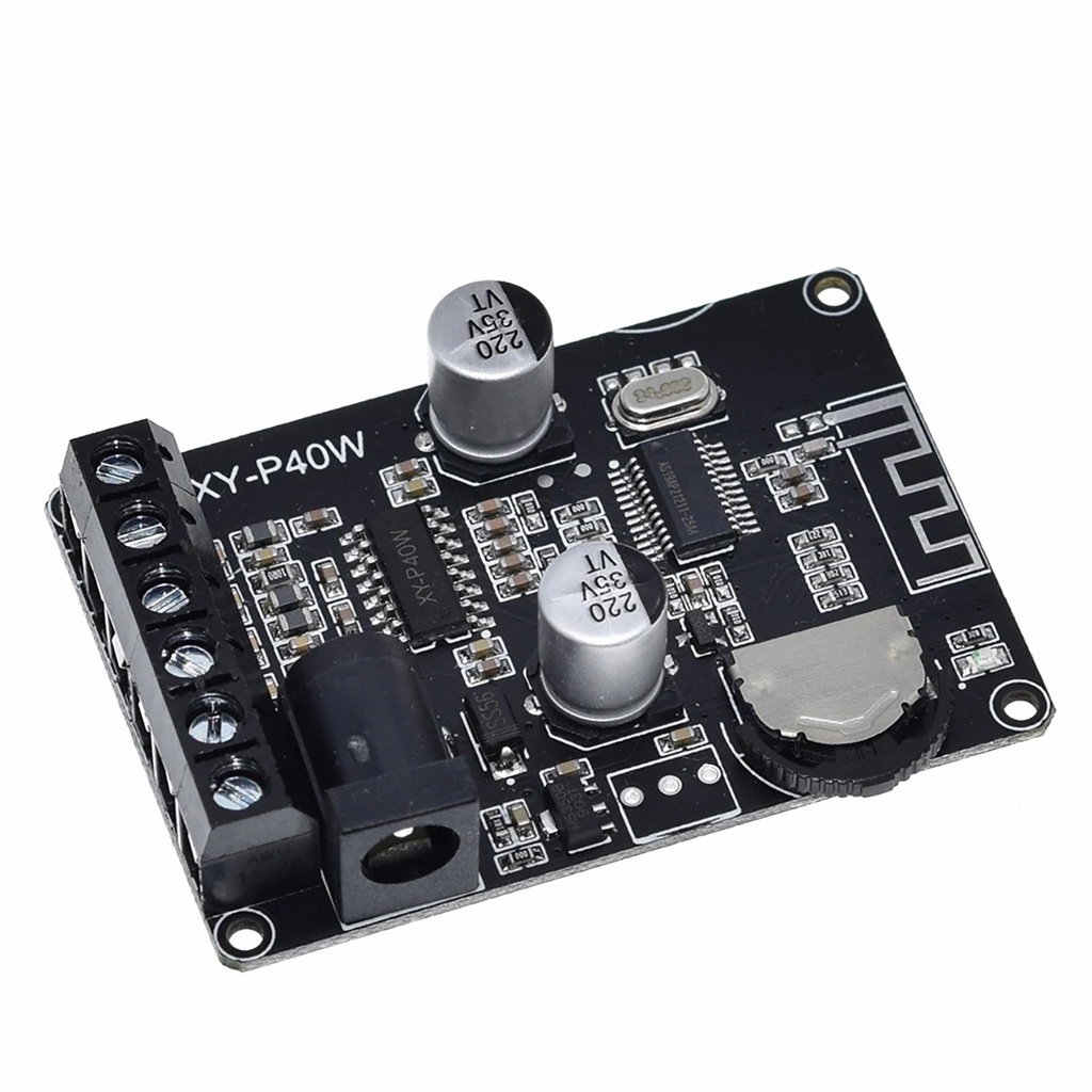 Receptor Bluetooth E Amplificador De Áudio 40w Estéreo