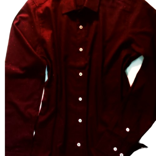 Camisa social hot sale masculina marsala