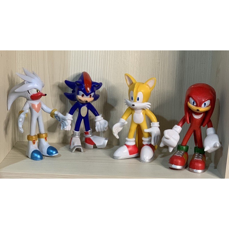 Kit 4 Bonecos Sonic E Sua Turma The Shadow Games | Submarino