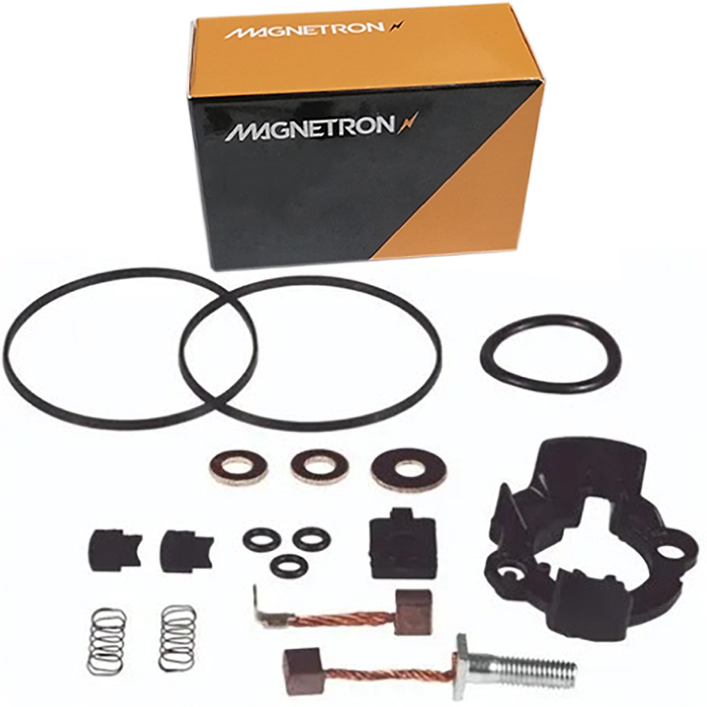 Suporte Escovas Motor Partida Arranque + Guarnições Titan 150 Fan 150 Bros 150 Titan 160 Fan 160 Bros 160 Biz 125