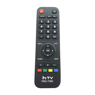Controle Remoto Receptor HTV 3 4 5 6 7 9 H TV 7080 | Shopee Brasil