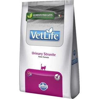 Ração Vet Life Urinary Struvite para Gatos Adultos com Distúrbios Urinários 400g