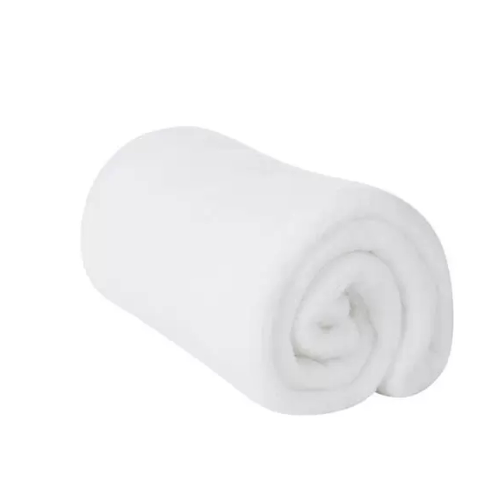 Manta Cobertor Microfibra Branca Lisa -bebê /recém Nascido