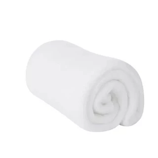 Manta Cobertor Microfibra Branca Lisa -bebê /recém Nascido