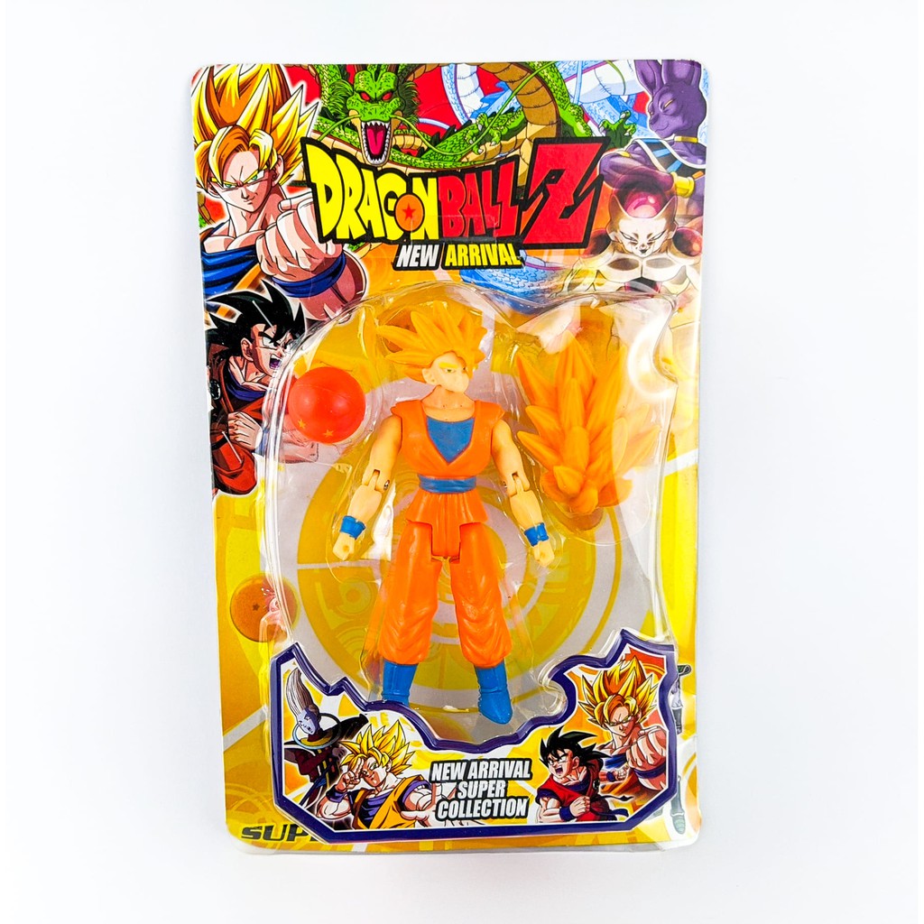 Boneco Brinquedo Goku SSJ 3 Super Saiyajin Articulado Dragon Ball Z ...