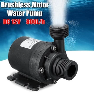 Bomba De Água 800l / H Dc 12v Brushless Com Baixo Ruído / Bomba De Circulação De Água