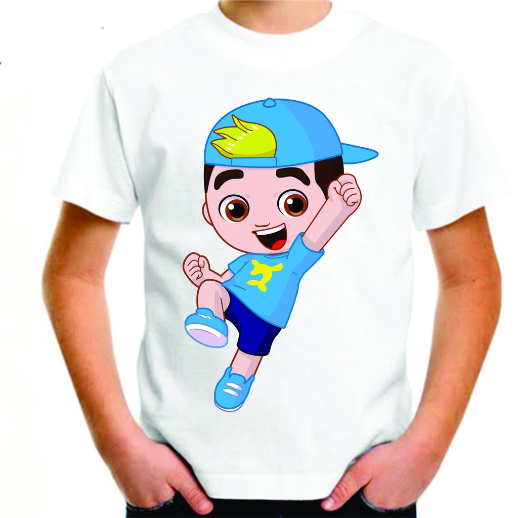 Camiseta da Turma do Lucas Neto Personalizada