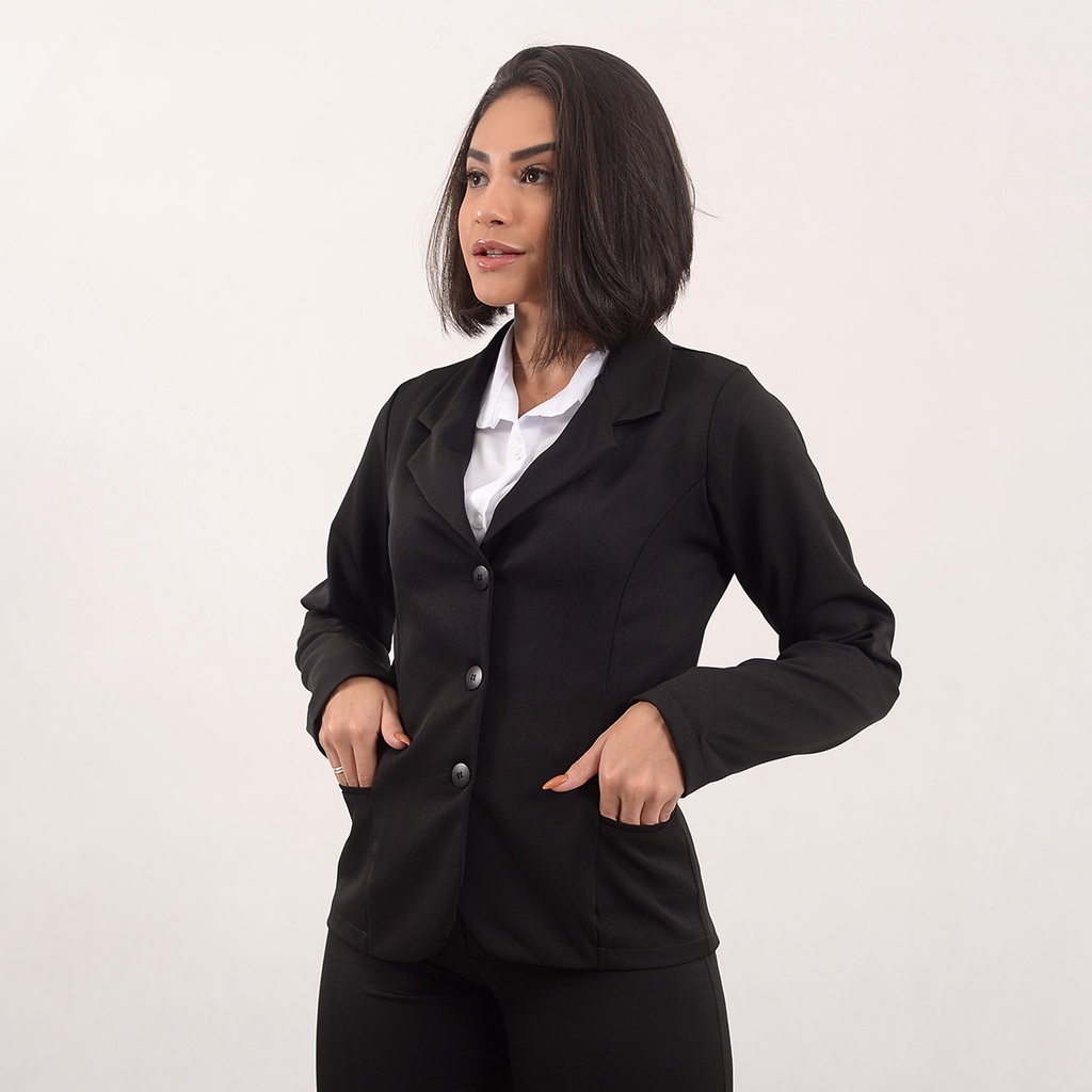 Terno Blazer E Calça Terninho Feminino Two Way Uniformes