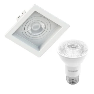 Lâmpada PAR20 4.8w / Embutido Recuado - SAVE ENERGY