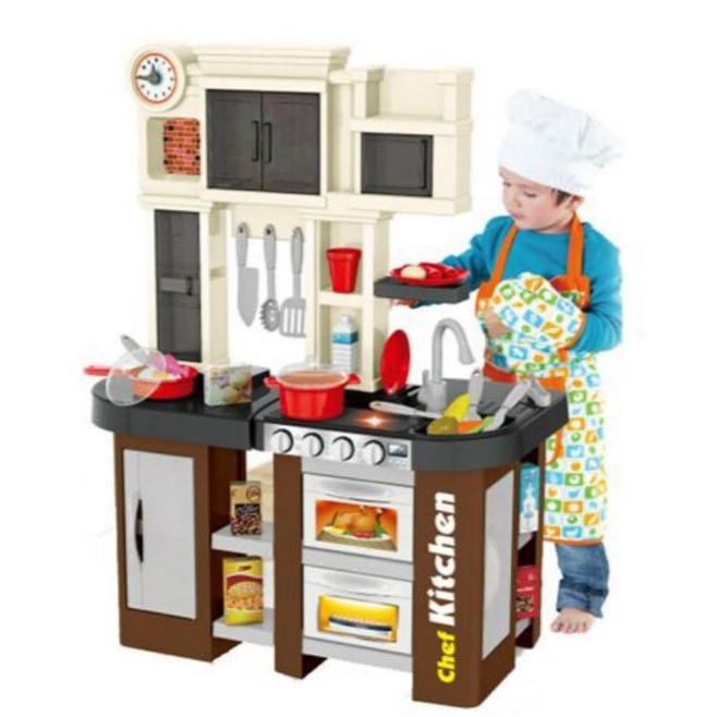 Staright Conjunto de cozinha 12 PCS Jogo de brincadeira com saco de  armazenamento Brinquedo de cozinha simulado Pote de sopa de aço inoxidável  Panela Colher Crianças Chef Role Playset Conjunto de cozi