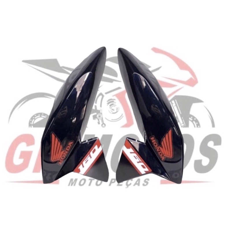 PAR DE ABAS TITAN160 + Complementos (AZUL PETRÓLEO )