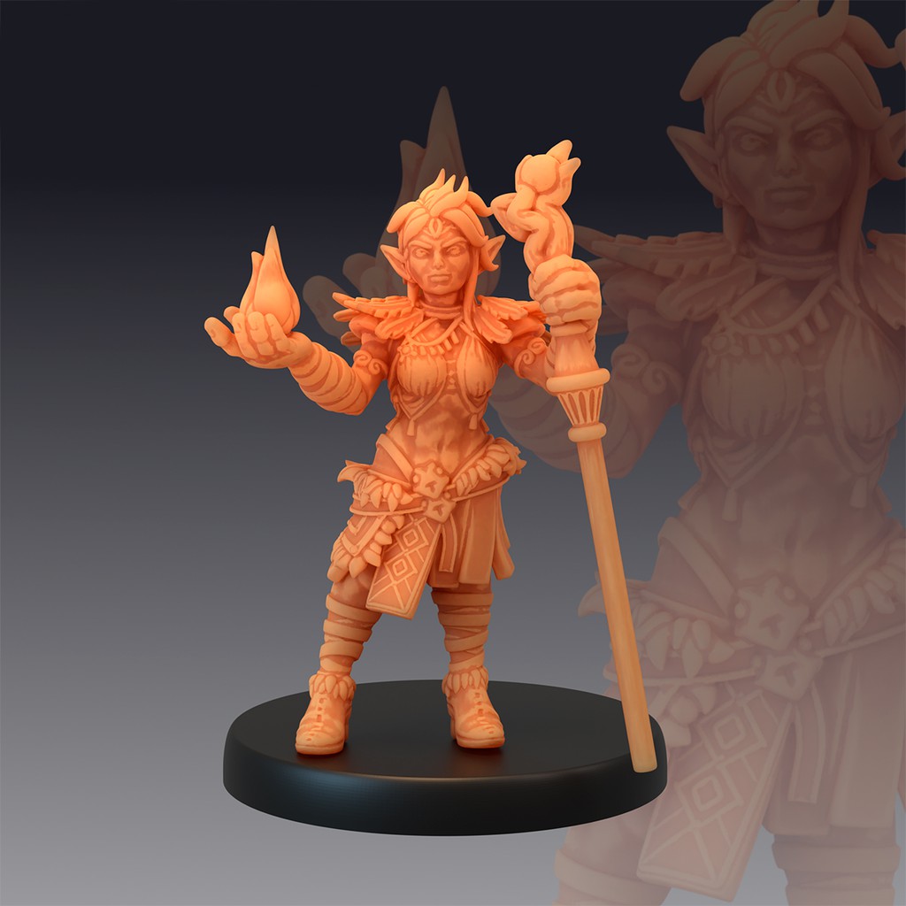 Miniatura de druida de DnD por Darkwing Miniatura de druida de DnD por Darkwing