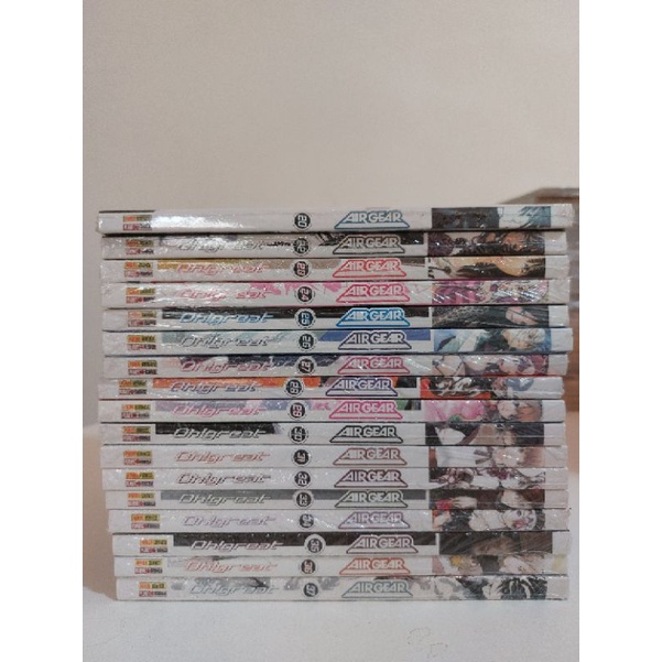 Air Gear (volumes 20 ao 37 lacrados)