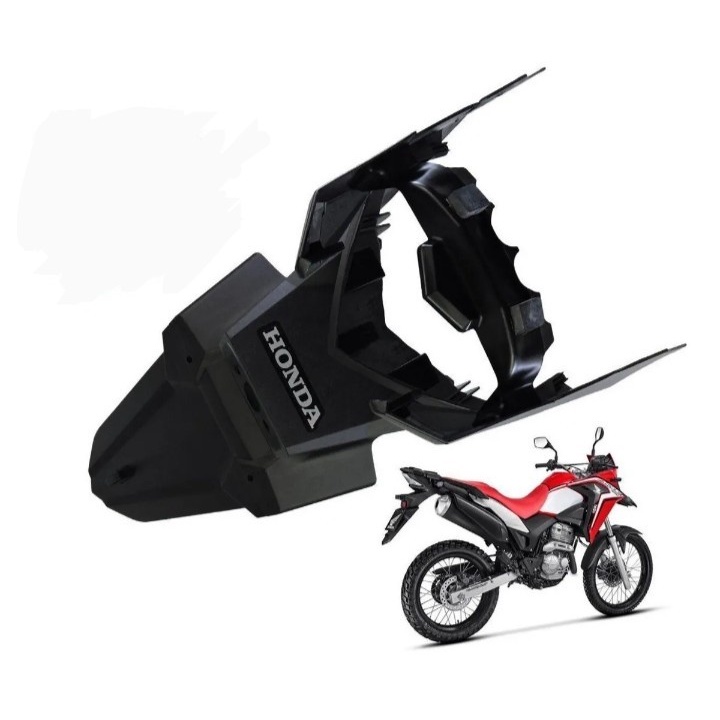 Paralama Traseiro Suporte Placa Xre Original Honda Shopee Brasil