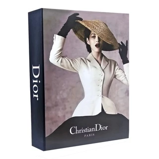 Caixa Livro Decorativa Média 24x17x4cm - Moda CD