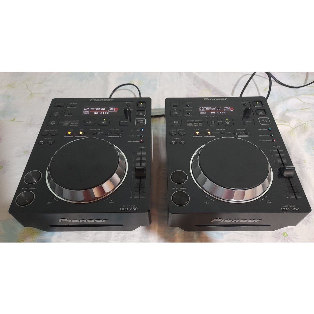 DJ機材 Pioneer CDJ-350 PIONEER CD Player CDJ-350-W Disco Único DJ (Branco) : Amazon.com