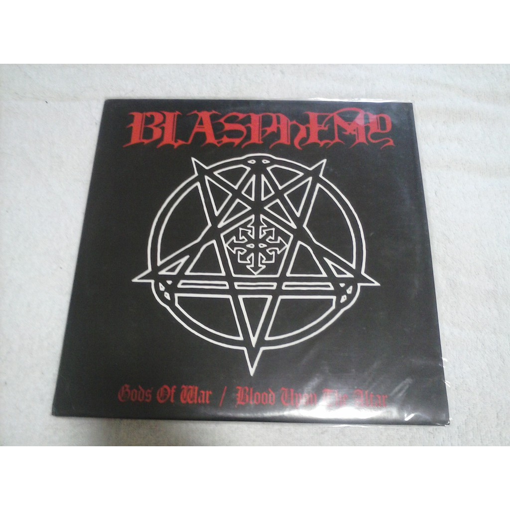 Lp - Blasphemy - Gods Of War / Blood Upon The Altar - | Shopee Brasil