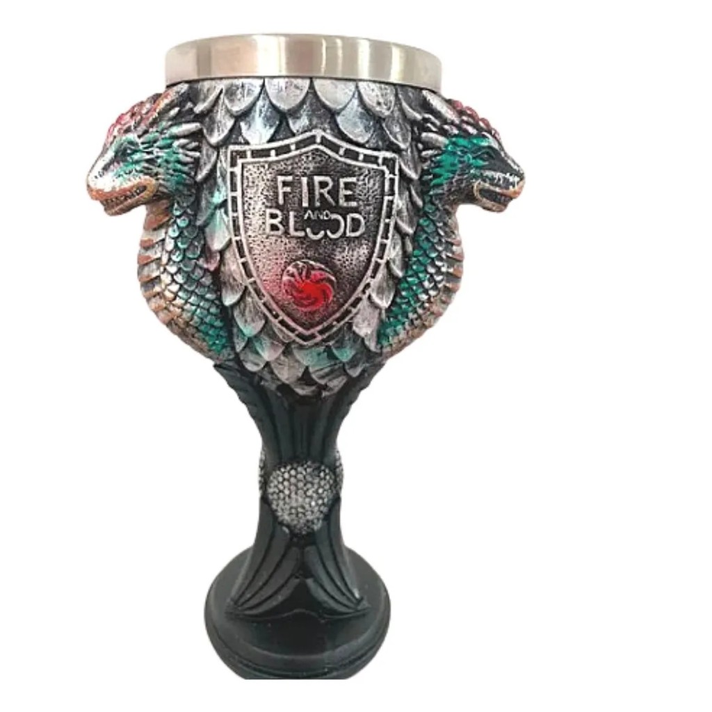 Taça Calice 3d Game Of Thrones Casa Targaryen Daenerys | Shopee Brasil