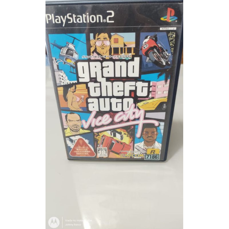 Jogo GTA Vice City - PS2