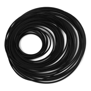 Kit 50 Correias DE Toca Fita 40 A 130MM DOBRADA + 1 Correia Toca Disco A ESCOLHER MEDIDA