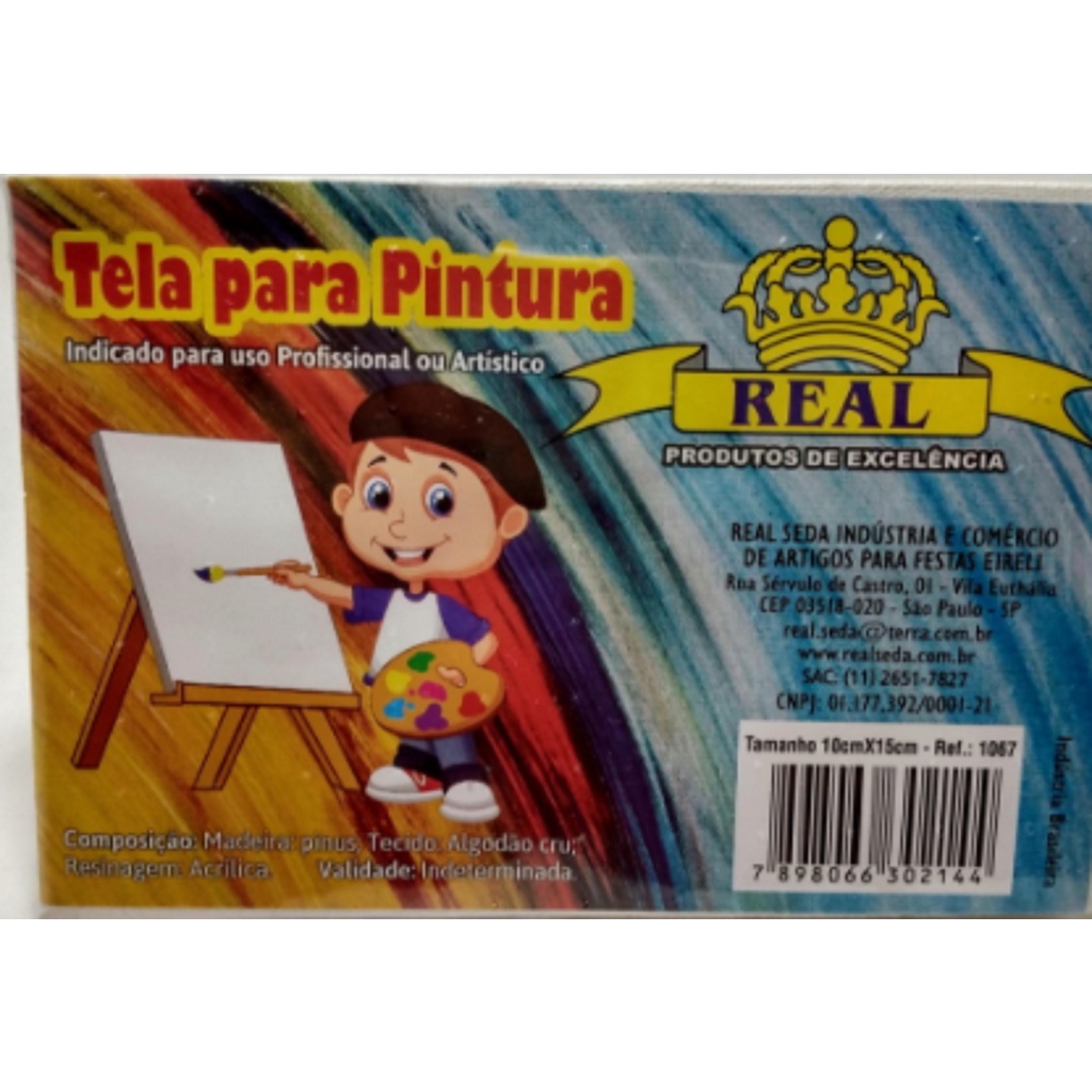 KIT PINTURA ÓLEO SB11 CAVALETE 4115 + 6 TELAS 30X40 + KIT PINCEIS