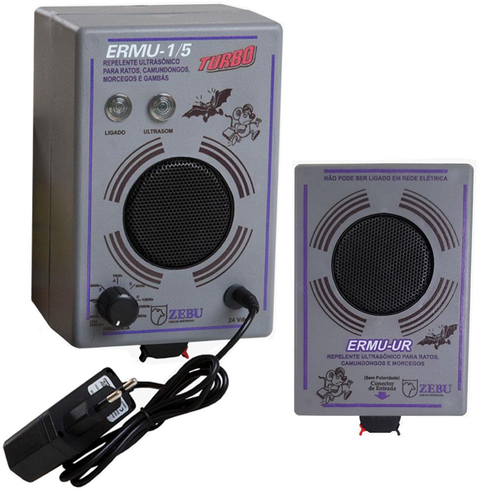 Espanta Rato e Morcego e 1 Unidade Remota Zebu ERMU 1/5 e UR | Shopee ...