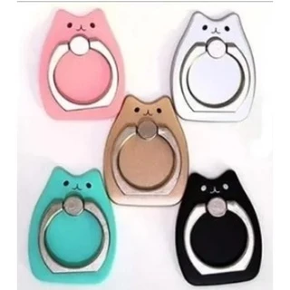 Suporte Celular Anel De Dedo Anti Furto De Gatinho Estiloso