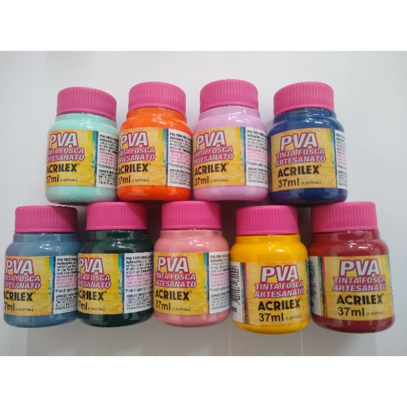 Tinta acrilex pva fosca 37ml