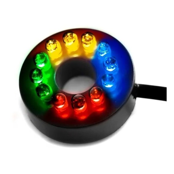LED submerso para fontes com 12 lâmpadas Bivolt, prova da água