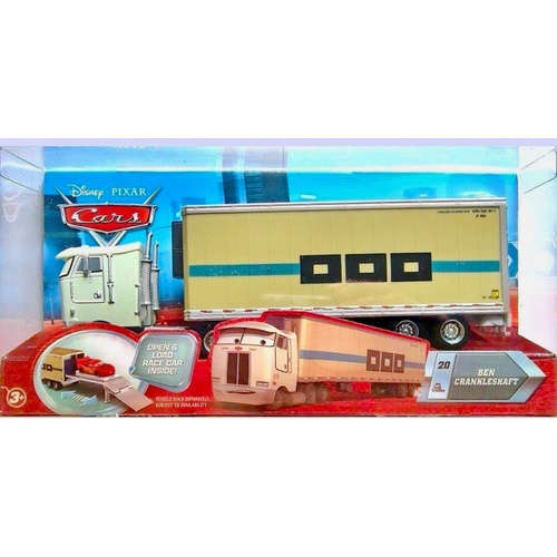 Disney Cars Hauler Ben Crankleshaft Caminhão Mack Mattel | Shopee