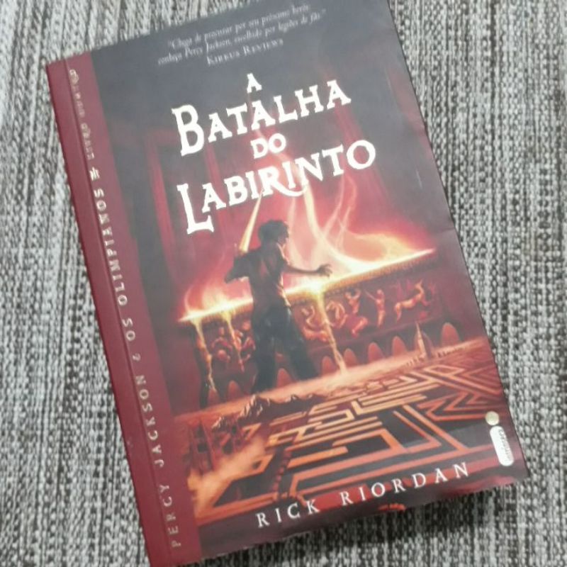 A Batalha Do Labirinto - Rick Riordan - Percy Jackson E Os Olimpianos ...