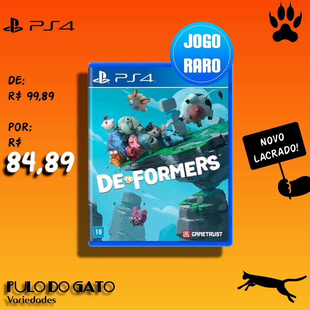 Jogo de PS4 Deformers (LACRADO RARO)